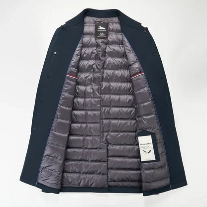 Lewis | Men's Insulated Trench Coat