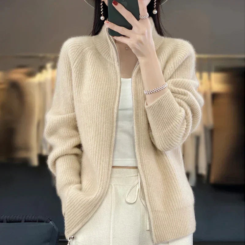 Teresa | Women's Stylish Zip-Up Jumper Jacket for Winter