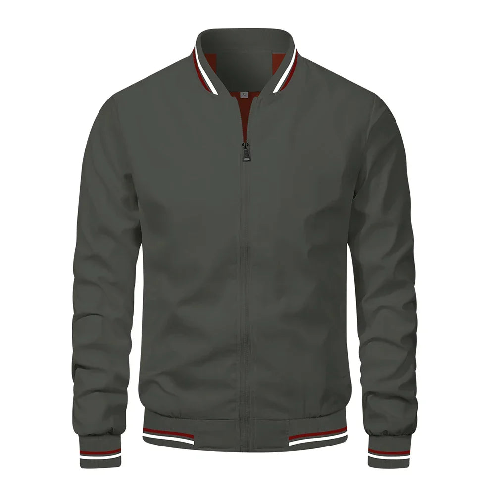 Jamie | Men's Contrast Bomber Jacket