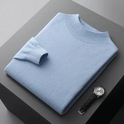 Louie | Men's Stylish Mock Neck Jumper for Winter