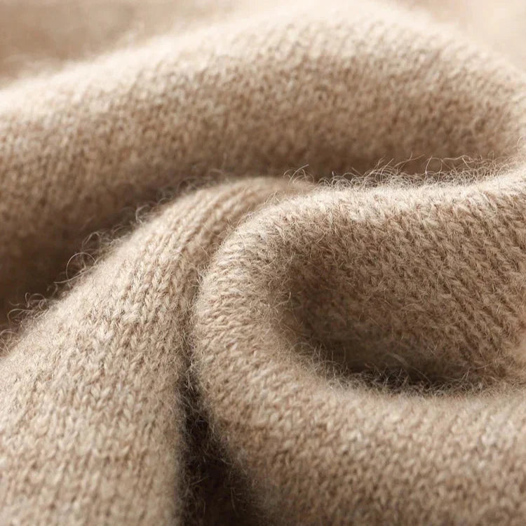 George | Men's Zip-Up Knit Cardigan for Winter