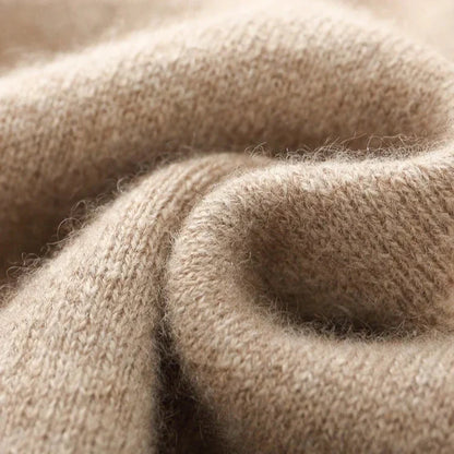 George | Men's Zip-Up Knit Cardigan for Winter