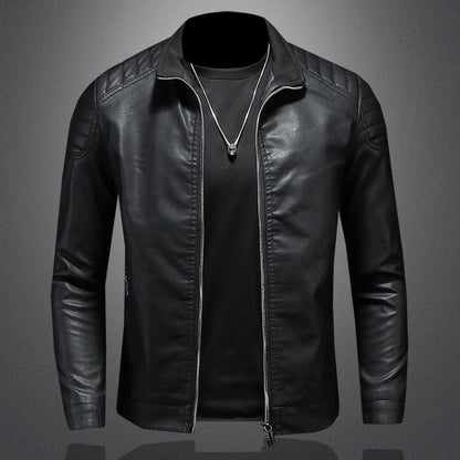 Dawson | Men's Tailored Slim-Fit Biker Jacket