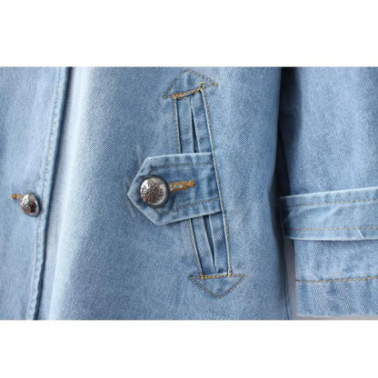 Cleo | Women's Everyday Denim Cape-Style Coat