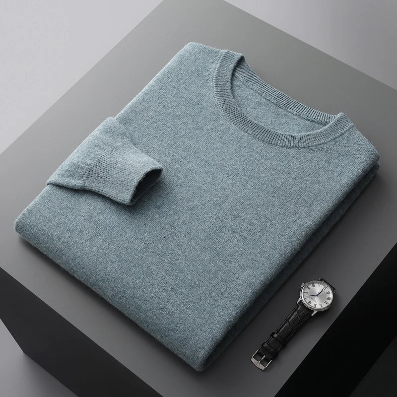 Nathan | Men's Elegant Pullover Jumper for Winter