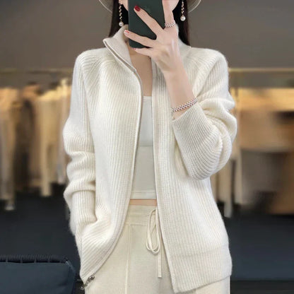Teresa | Women's Stylish Zip-Up Jumper Jacket for Winter