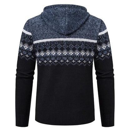 Joseph | Men's Ethnic-Inspired Knit Jacket for Winter