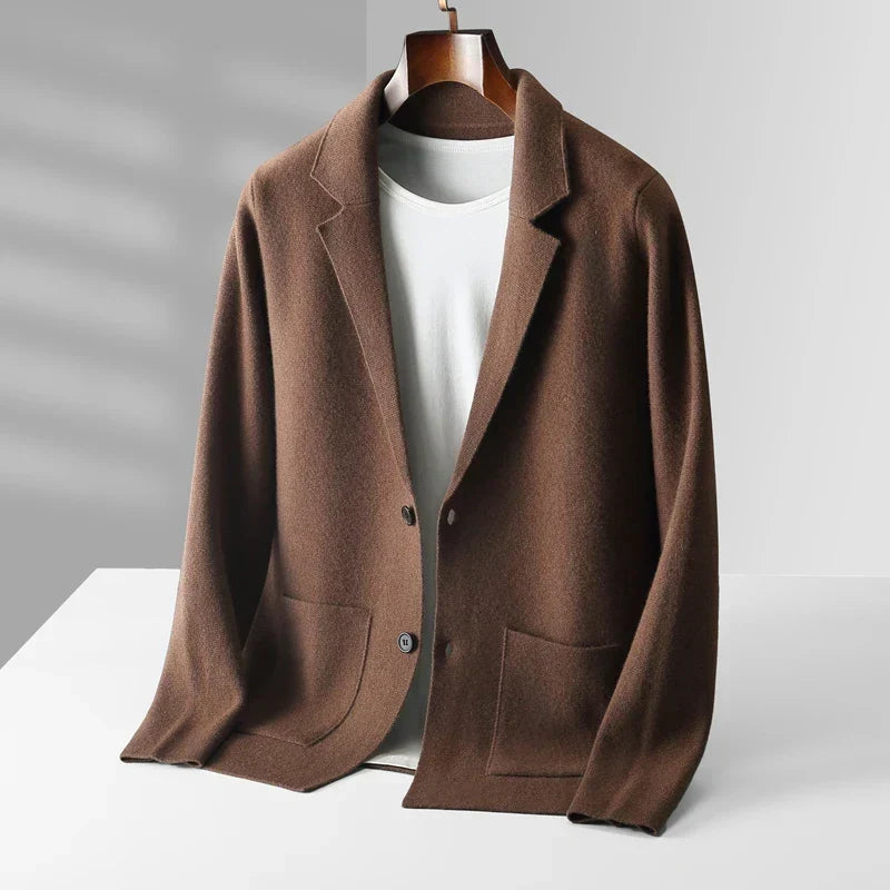 Pemberton | Luxurious Ribbed Cashmere Cardigan for Winter