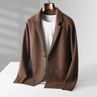 Pemberton | Luxurious Ribbed Cashmere Cardigan for Winter