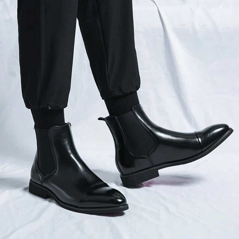 Joaquin | Men's Pull-On Chelsea Dress Boots