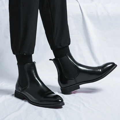 Joaquin | Men's Pull-On Chelsea Dress Boots