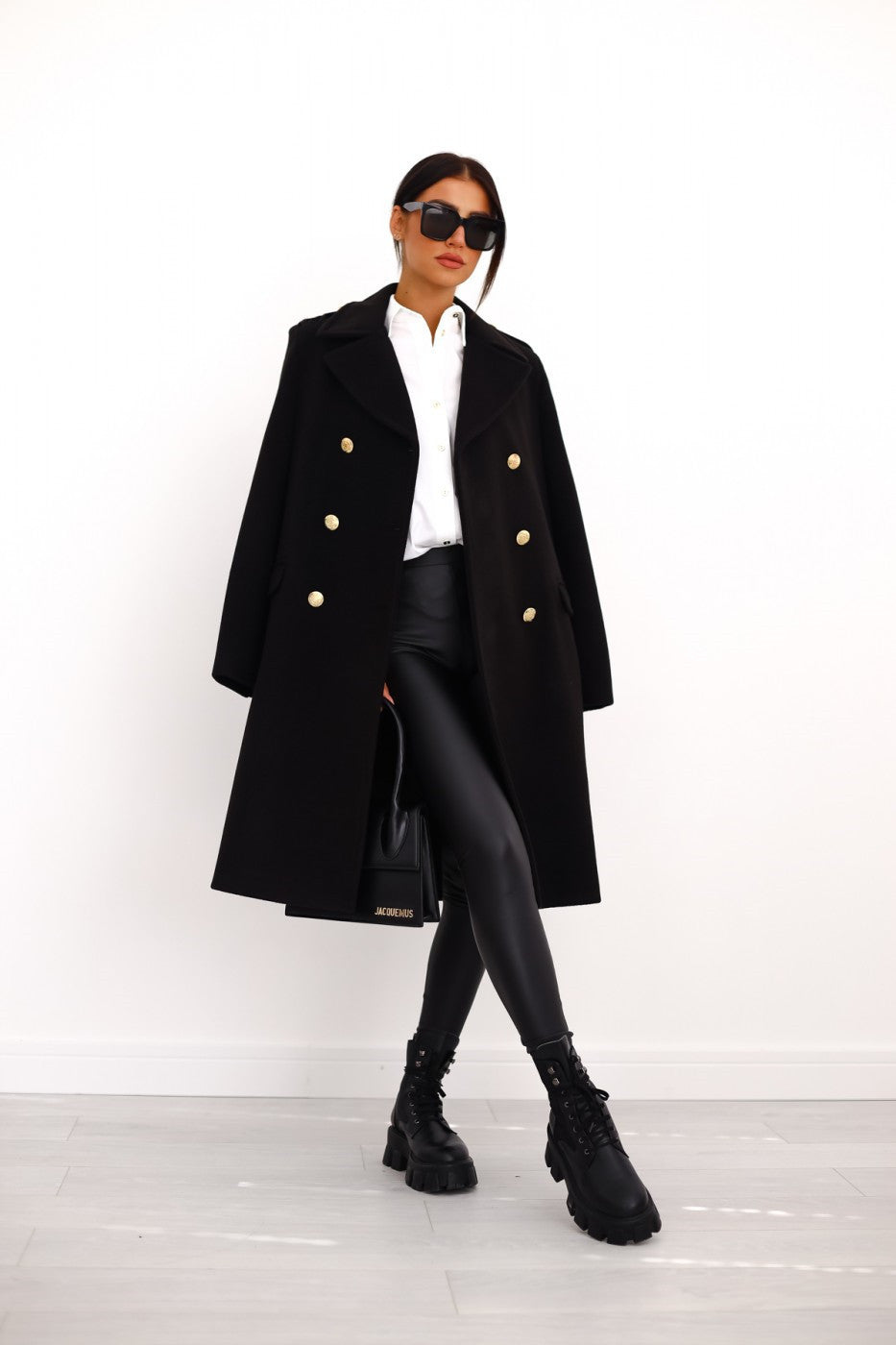 Emily | Women's Elegant Double-Breasted Coat for Winter