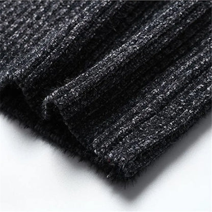 Adam | Men's Rolled-Collar Pullover Jumper for Winter