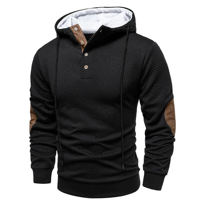 Ethan | Men's Slim-Fit Half-Button Pullover Jumper for Winter