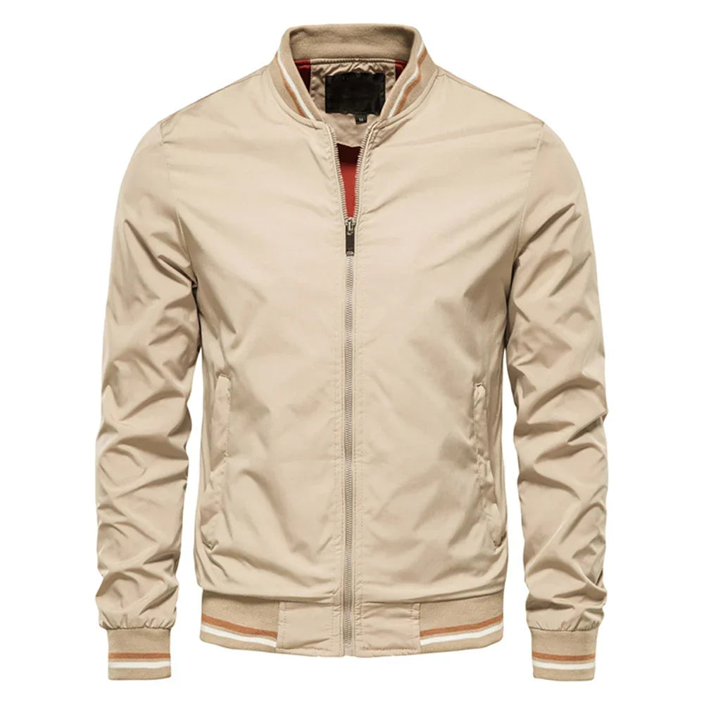 Jamie | Men's Contrast Bomber Jacket