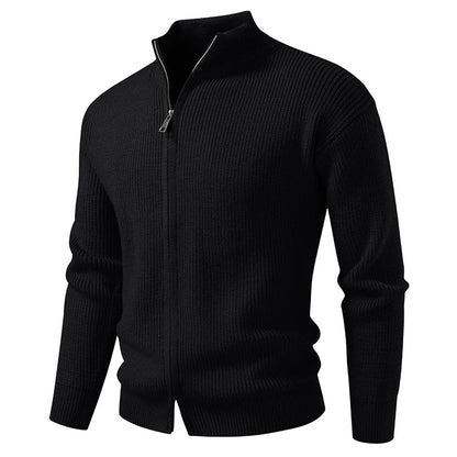Felix | Men's Textured Full-Zip Cardigan for Winter