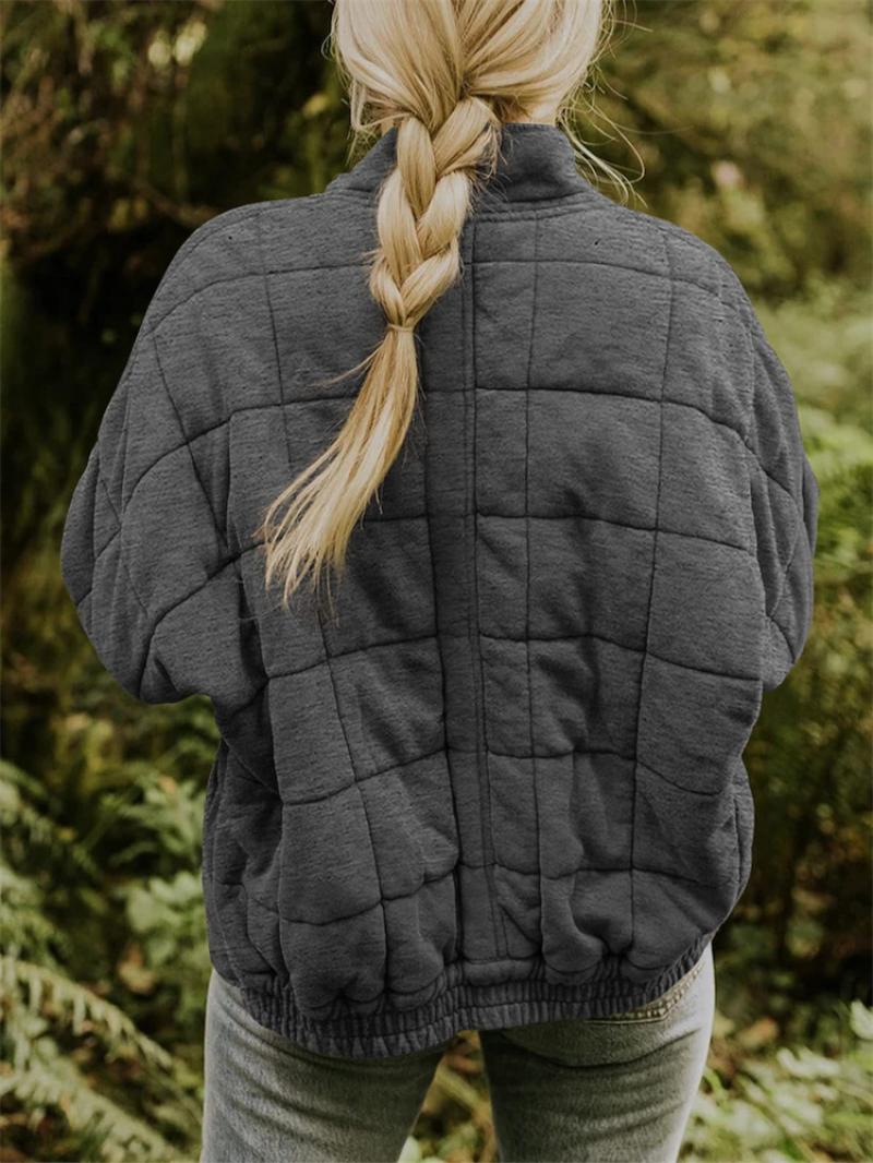 Rasmine | Stylish Quilted Jacket with Sleek Zipper Closure for Winter