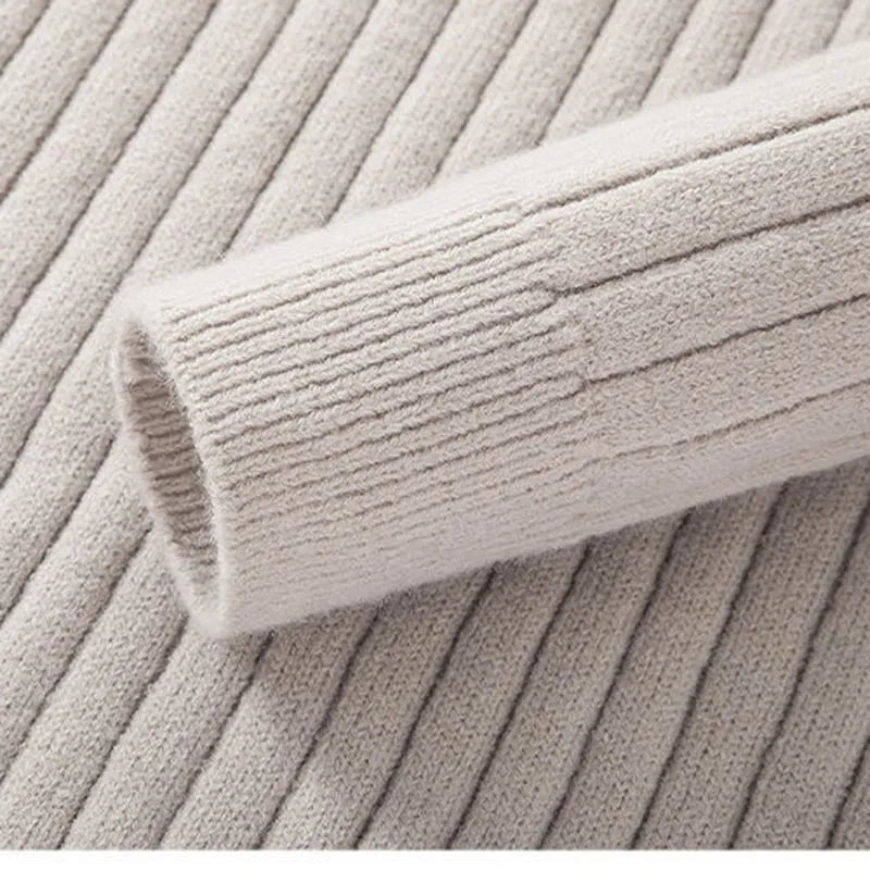 Leo | Men's Slim-Fit Quarter-Zip Sweater