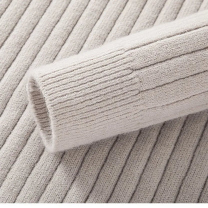 Leo | Men's Slim-Fit Quarter-Zip Sweater