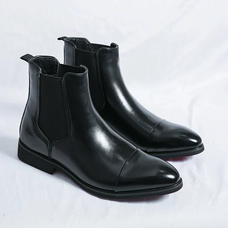 Joaquin | Men's Pull-On Chelsea Dress Boots
