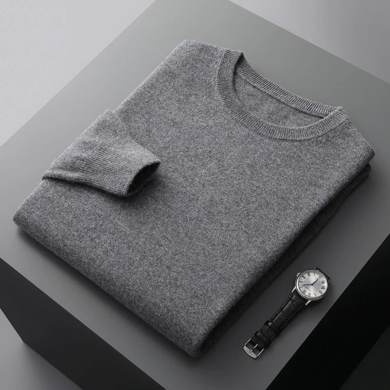 Nathan | Men's Elegant Pullover Jumper for Winter