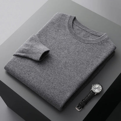 Nathan | Men's Elegant Pullover Jumper for Winter