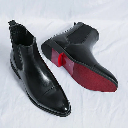 Joaquin | Men's Pull-On Chelsea Dress Boots