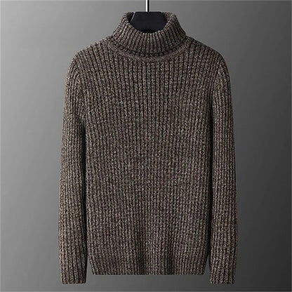 Adam | Men's Rolled-Collar Pullover Jumper for Winter