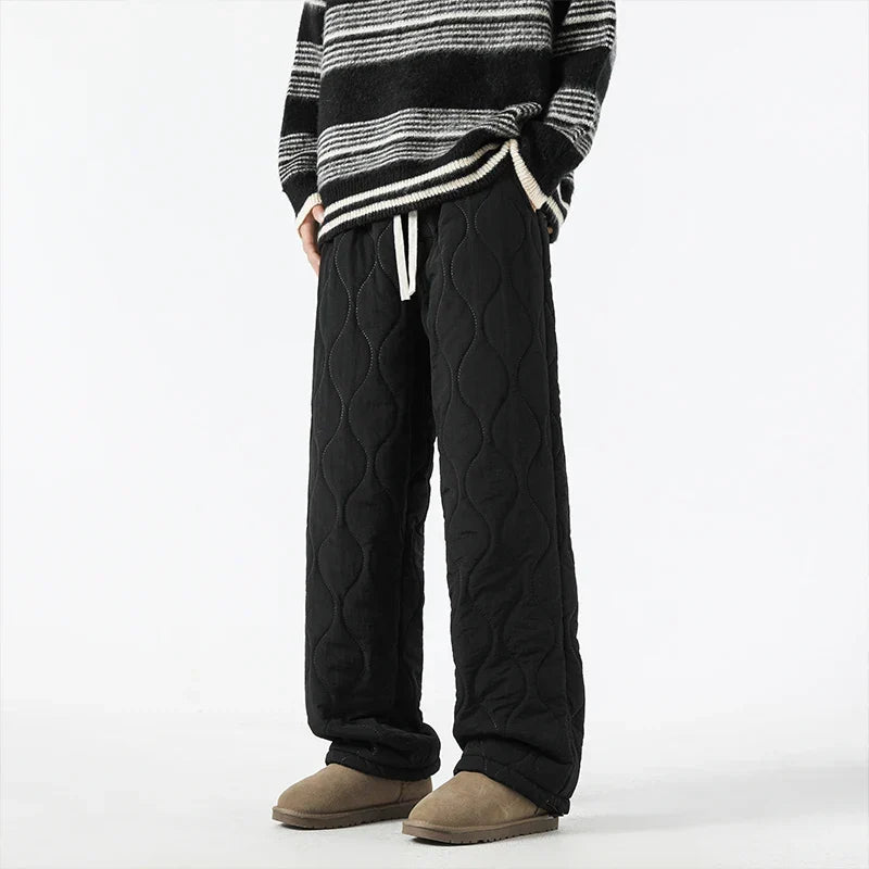 Cloud-Soft Quilted Comfort Pants