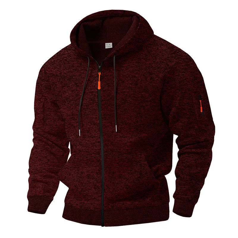 Benjamin | Men's Fleece Zip-Up Jacket for Winter