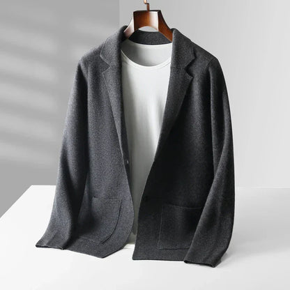 Pemberton | Luxurious Ribbed Cashmere Cardigan for Winter