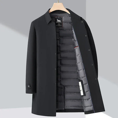 Lewis | Men's Insulated Trench Coat