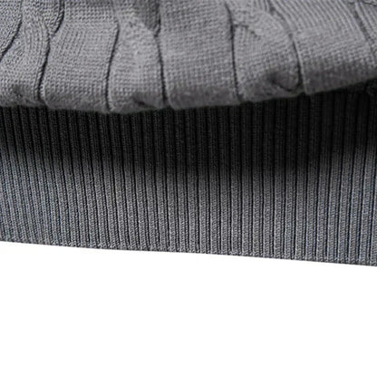 Sebastian | Men's Textured Cable-Knit Jumper for Winter