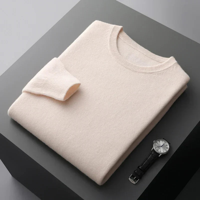Nathan | Men's Elegant Pullover Jumper for Winter