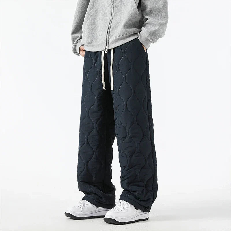 Cloud-Soft Quilted Comfort Pants