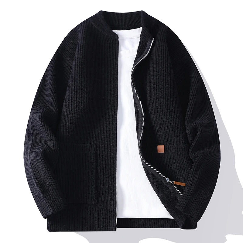 Premium Henley Merino Fleece Jacket