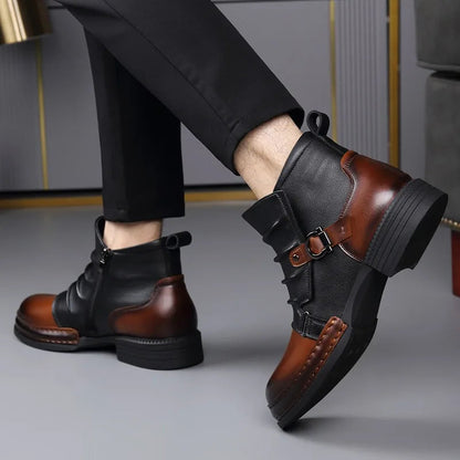 Matthew | Men's Stylish Buckle Boots