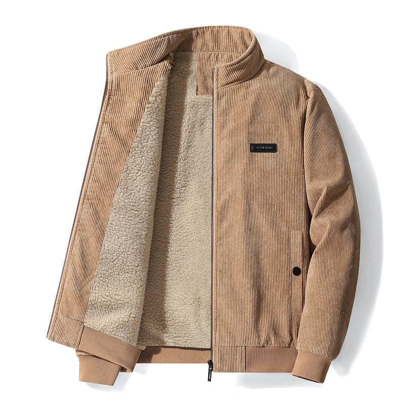 Kai | Men's Corduroy Fleece Jacket for Winter