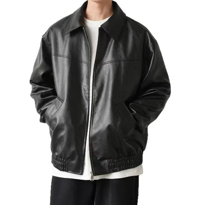 Tom | Men's Premium Leather-Effect Jacket