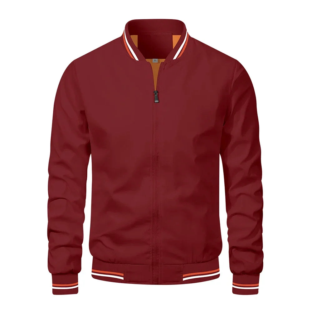 Jamie | Men's Contrast Bomber Jacket