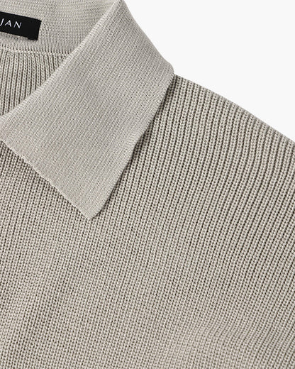 Albie | Men's Textured Zip-Up Jumper for Winter