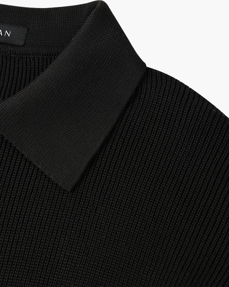 Albie | Men's Textured Zip-Up Jumper for Winter