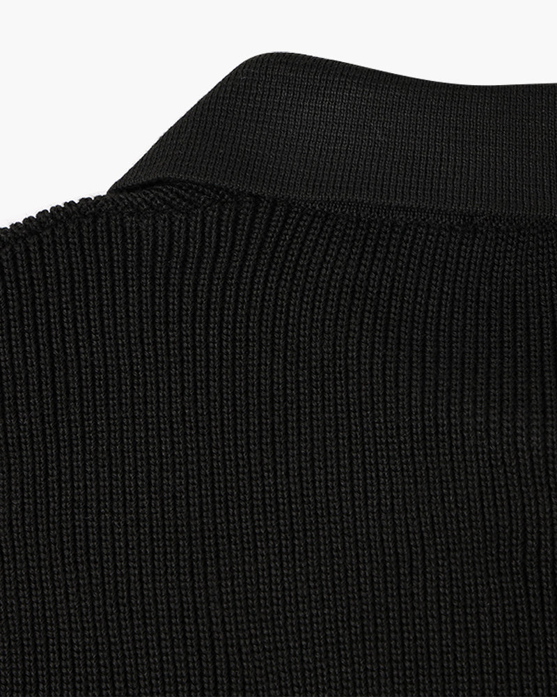 Albie | Men's Textured Zip-Up Jumper for Winter