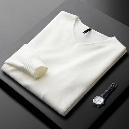 Huxford | Luxurious Cashmere V-Neck Jumper for Winter