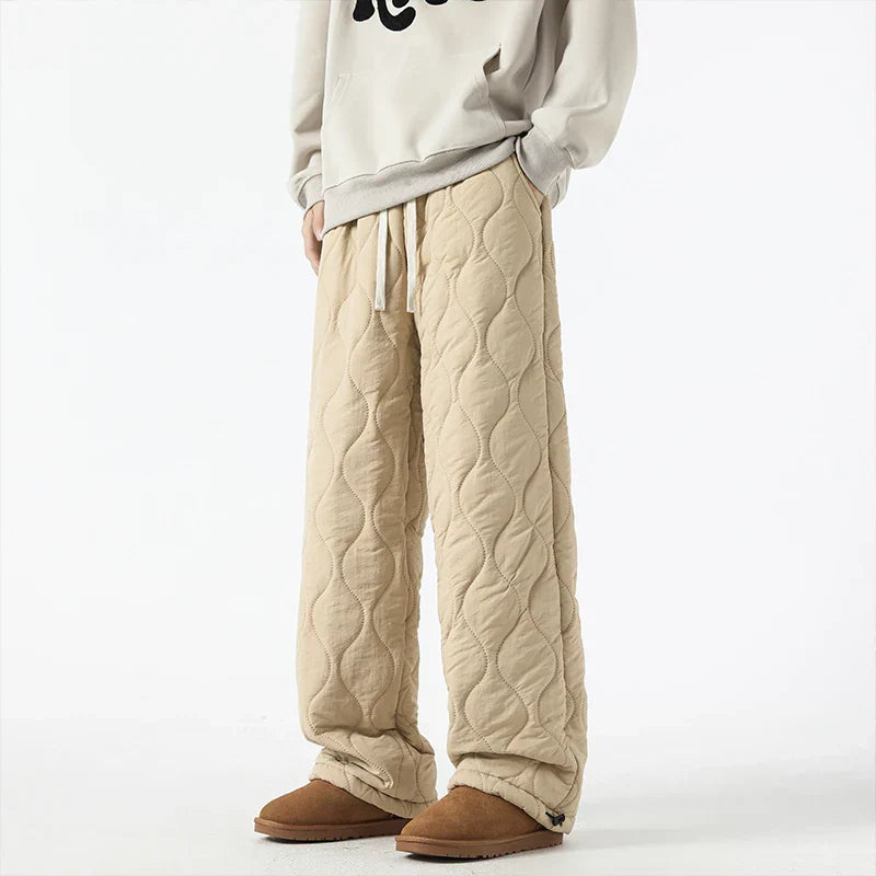 Cloud-Soft Quilted Comfort Pants