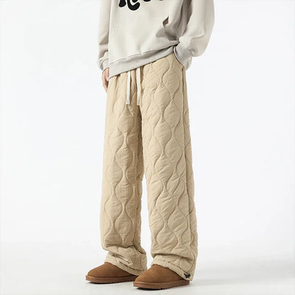 Cloud-Soft Quilted Comfort Pants