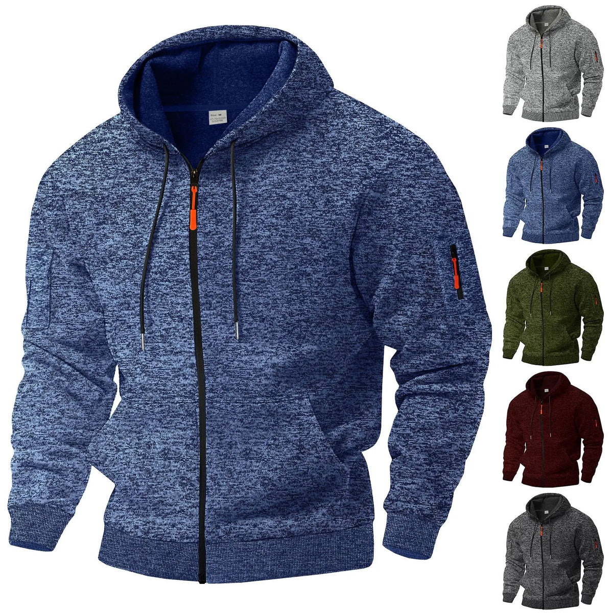 Benjamin | Men's Fleece Zip-Up Jacket for Winter