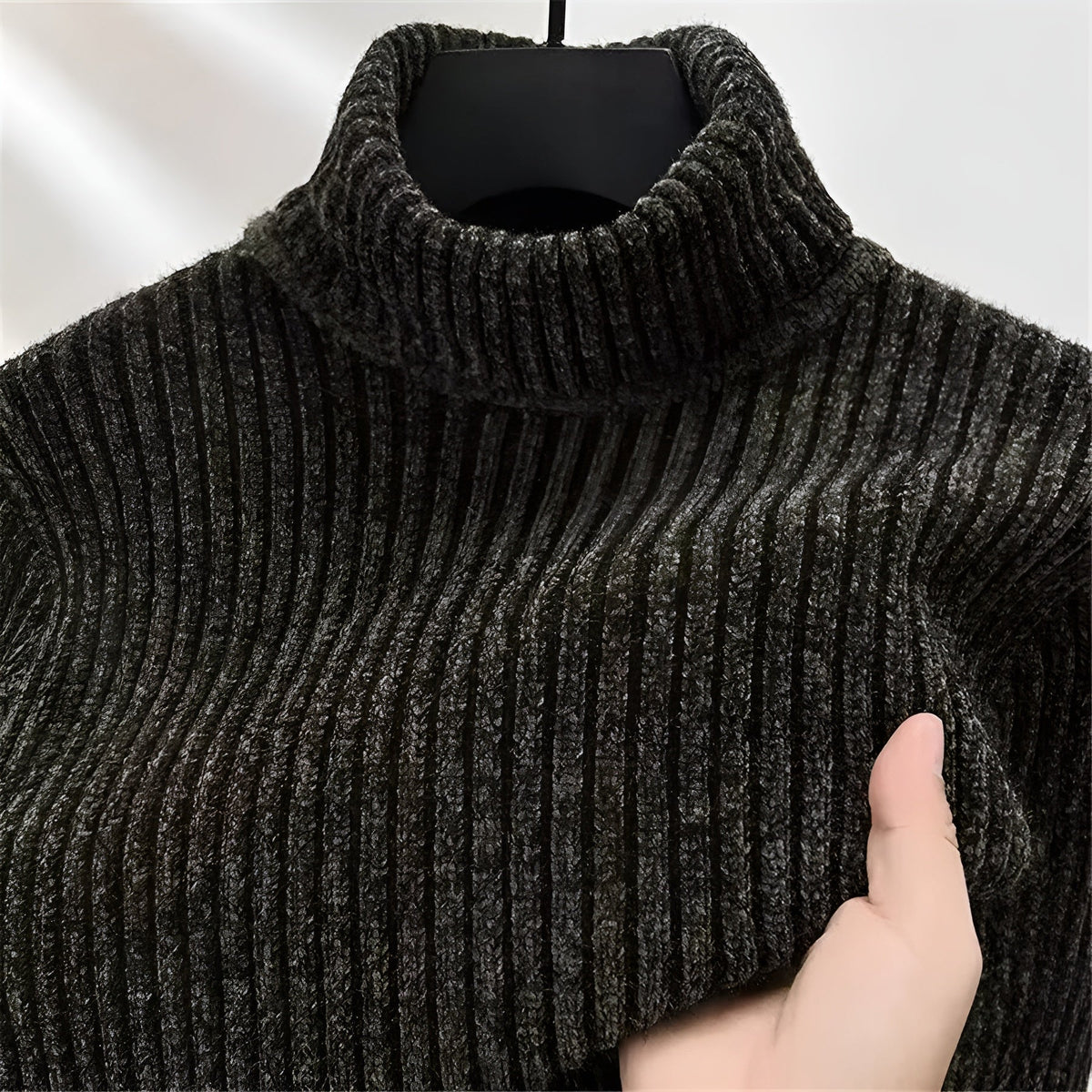 Jack | Men's Textured Turtleneck Jumper for Winter