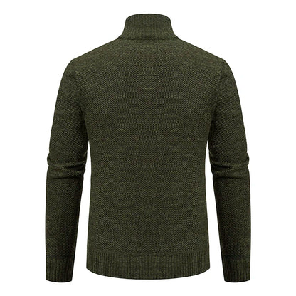Joseph | Men's Stylish Knit Zip-Collar Jumper for Winter