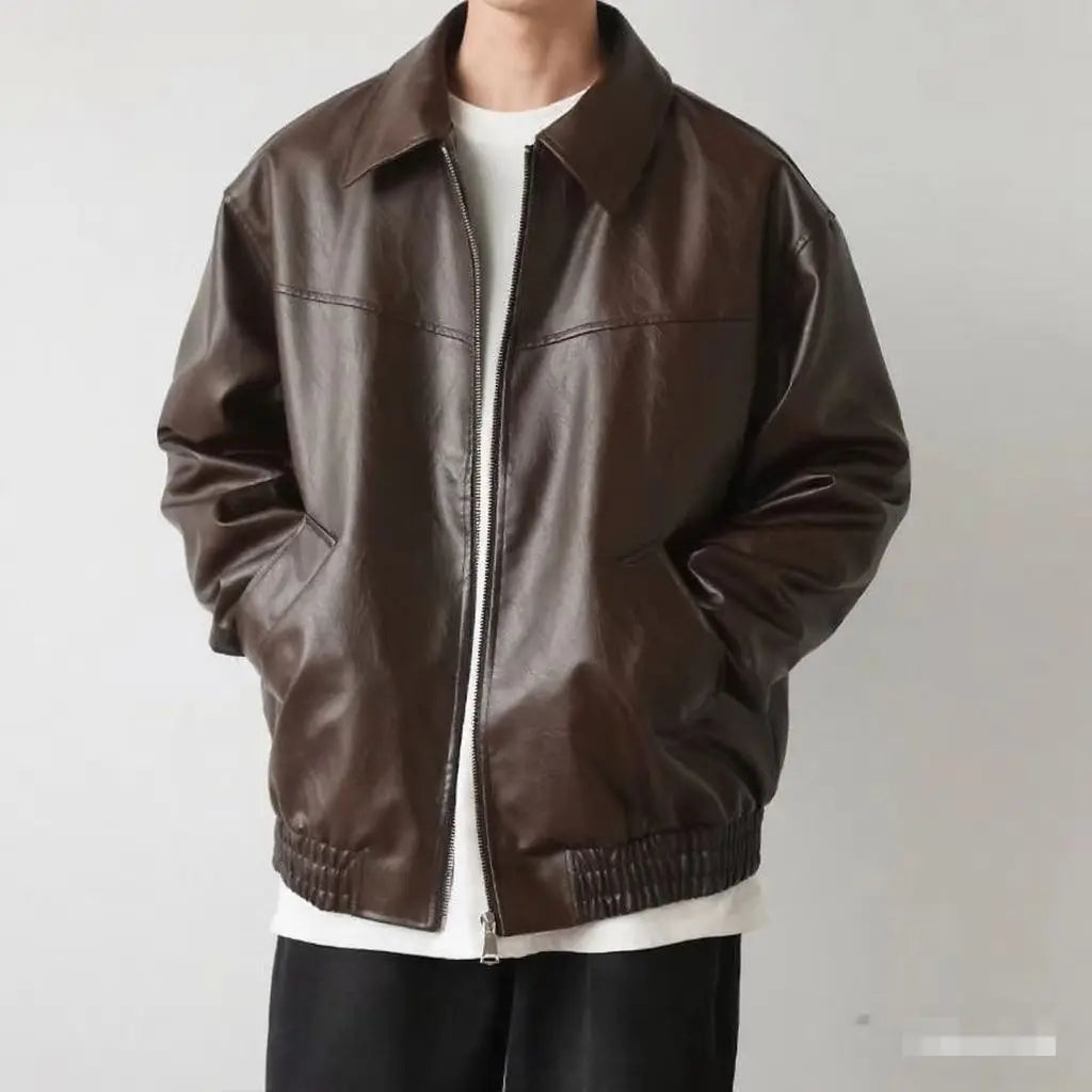 Tom | Men's Premium Leather-Effect Jacket